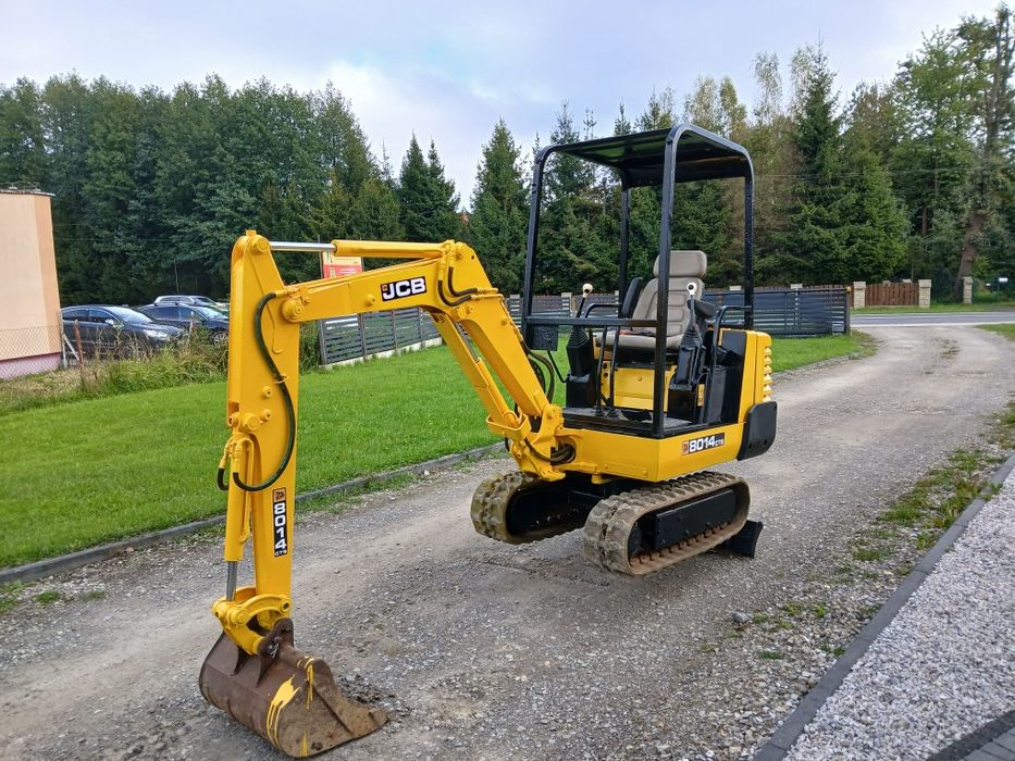 Minikoparka jcb 8014 w dobrym stanie