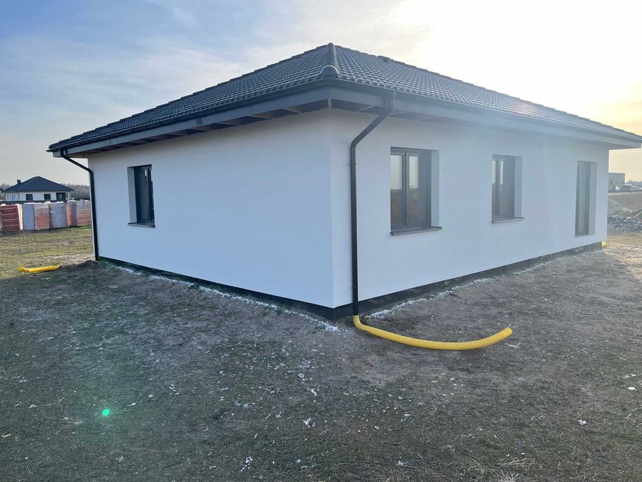 Słońsko Dom 110m2 surowy zamknięty + ocieplenie. Działka 802m TANIO