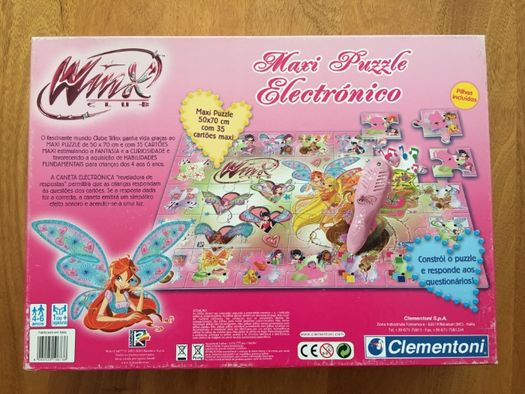 Maxi Puzzle Electrónico das Winx