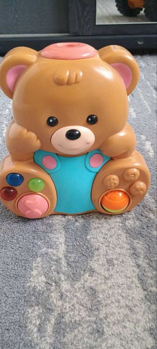 Игрушка Мишка музыкальный с проектором ,175 гр
