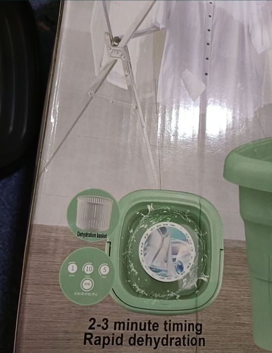 Пральна машинка/ складна міні пралка/ стиральная машинка мини стиралка