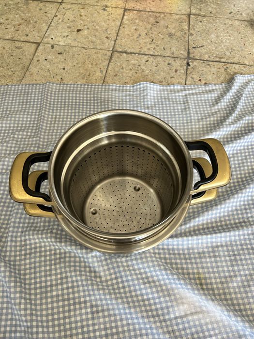 Panela assadora e panela para espargete