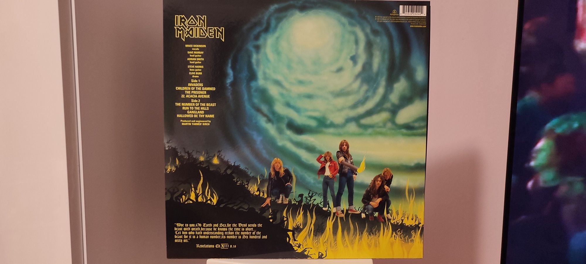 Lp The Numer of the Beast Iron Maiden