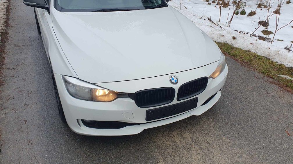 Maska przód przednia pokrywa silnika BMW f30 f31 Alpinweiss 300