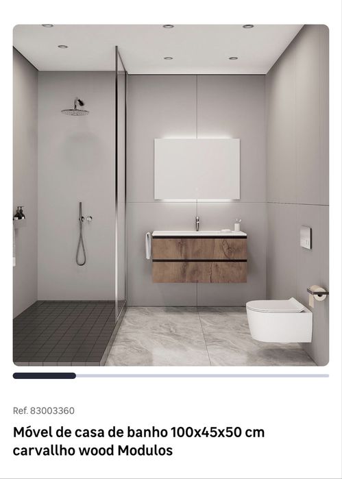 Movel de wc suspenso