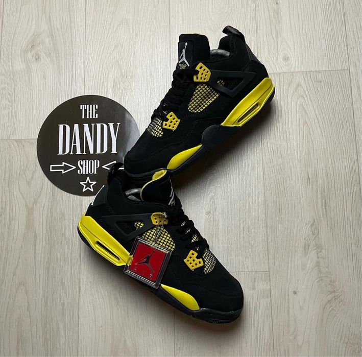 Джордан| Jordan 4 Retro Thunder