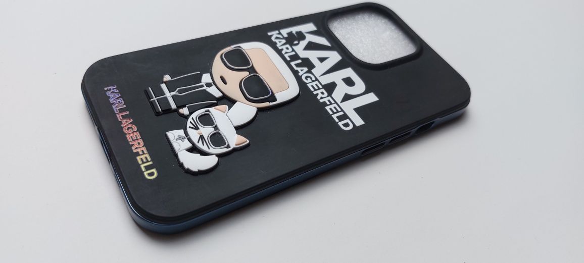 Nowe silikonowe etui IPHONE 13PRO Karl Lagerfeld