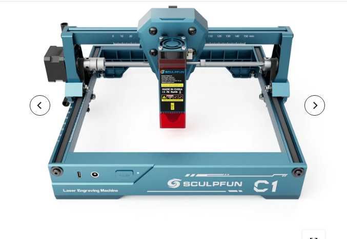 Máquina a laser Sculpfun c1 como nova
