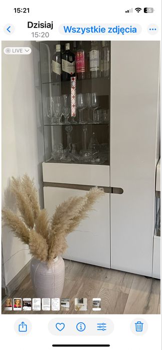 Białe meble do salonu