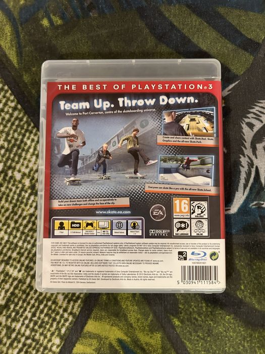Skate 3 jogo otimo playstation 3