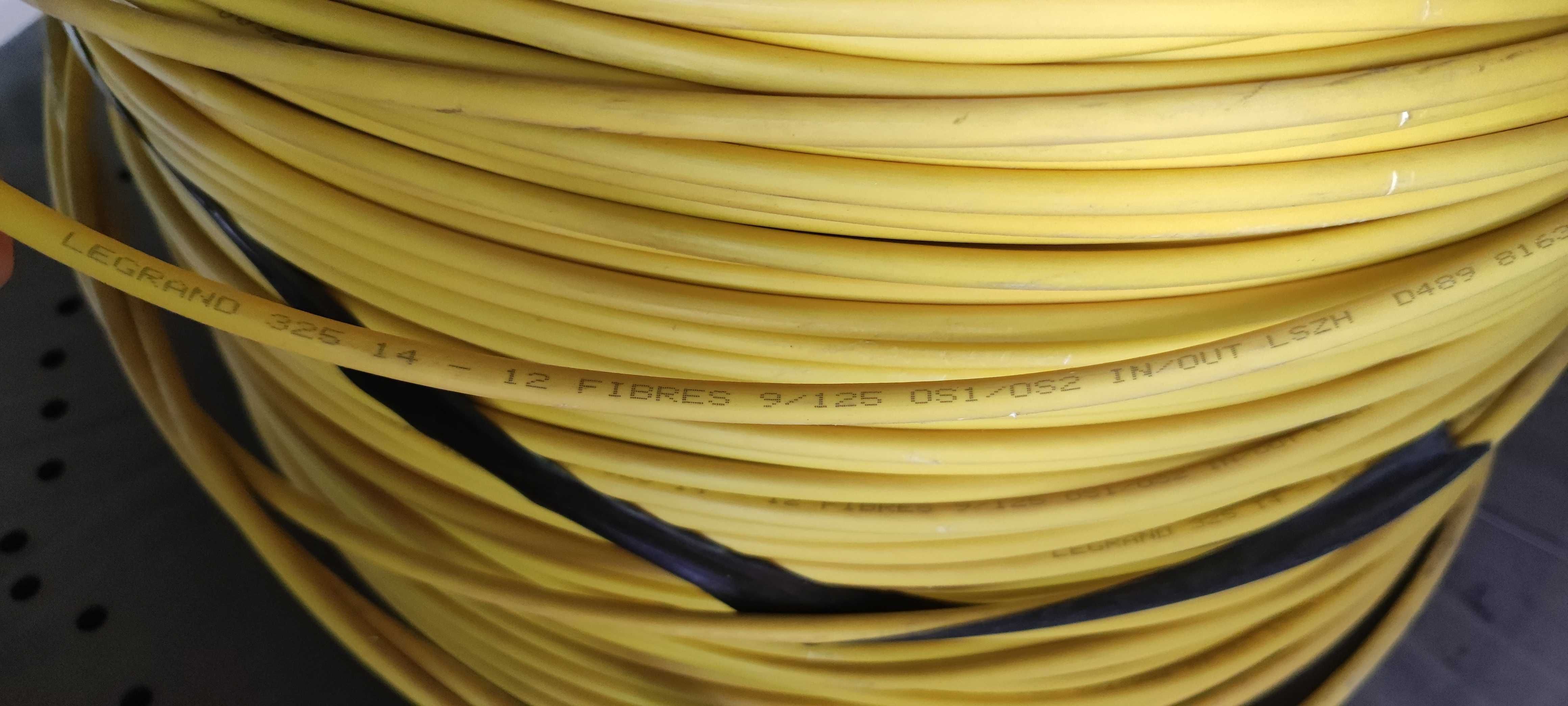 Światłowód Legrand 12 fibres Żółta otulina
