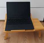 Drewniana podstawka pod laptop stolik śniadaniowy do łóżka 49x30 cm
