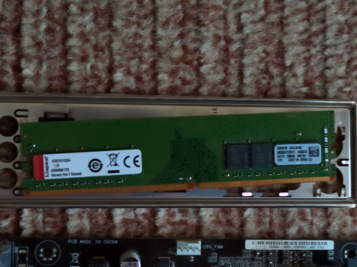 Pentium G4400 + ASUS H110M-K + 4GB DDR4
