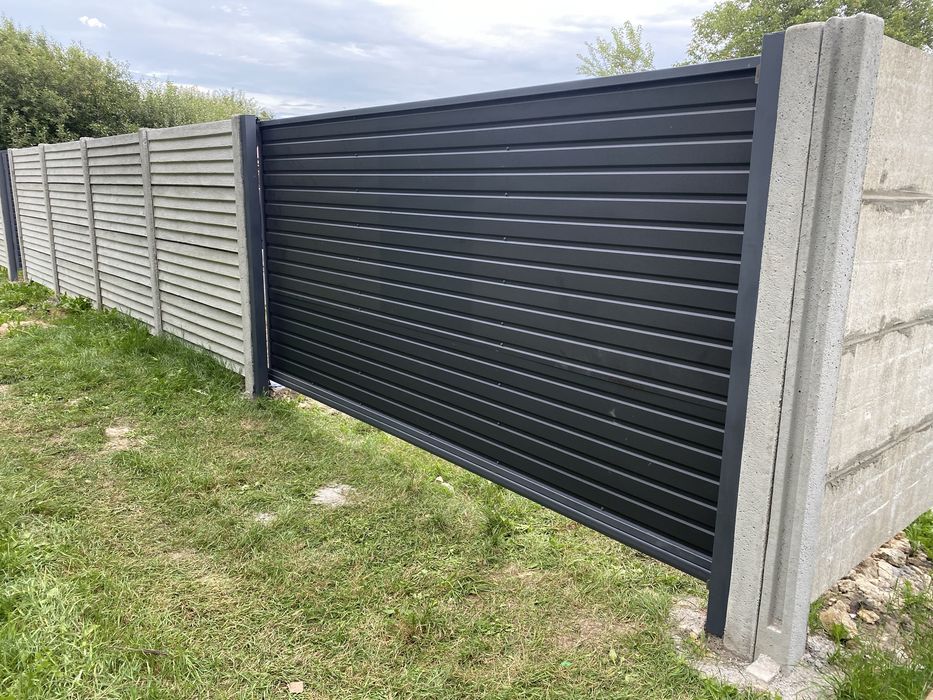 Хозблоки навіси забори відкатні ворота під ключ