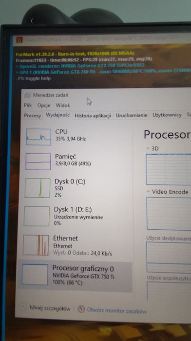 Sprzedam komputer do nauki: GTX 750 Ti + AMD Athlon X4 FM2+