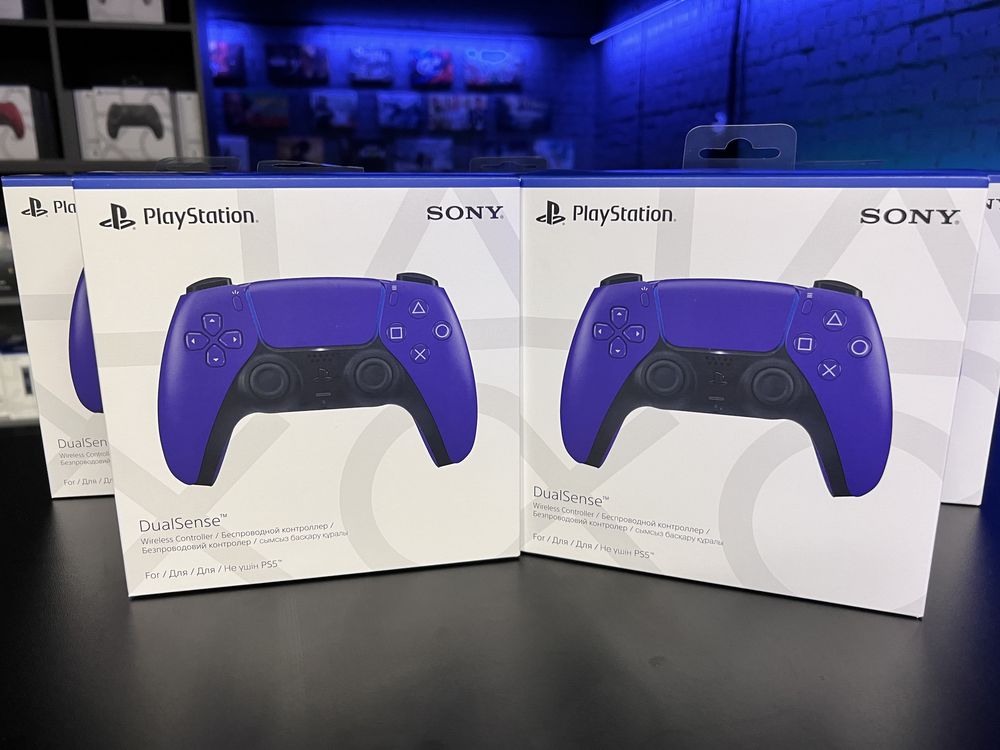 PS5 DualSense Galactic Purple Sony PS5 Геймпад Контролер Соні пс5