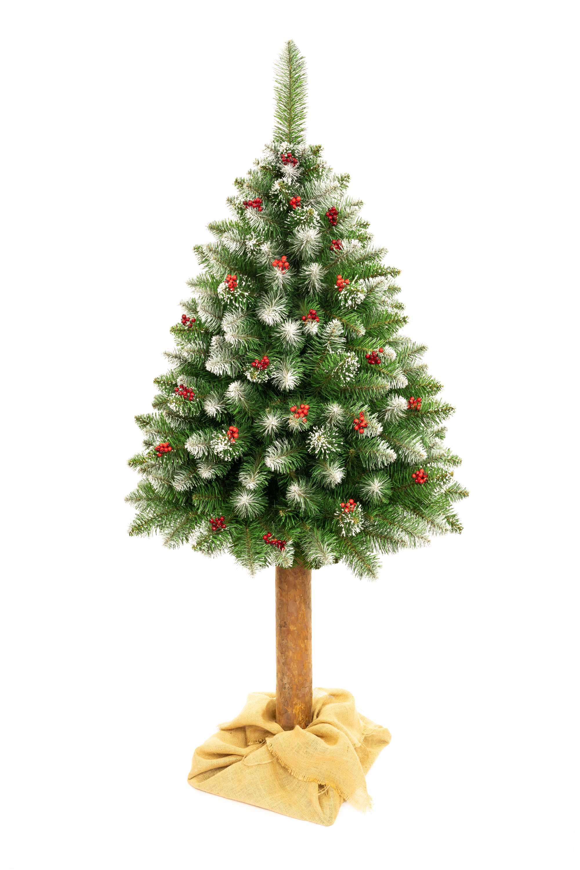 Choinka Sztuczna na pniu (gęsta)-Sosna Diamentowa-180cm (producent)