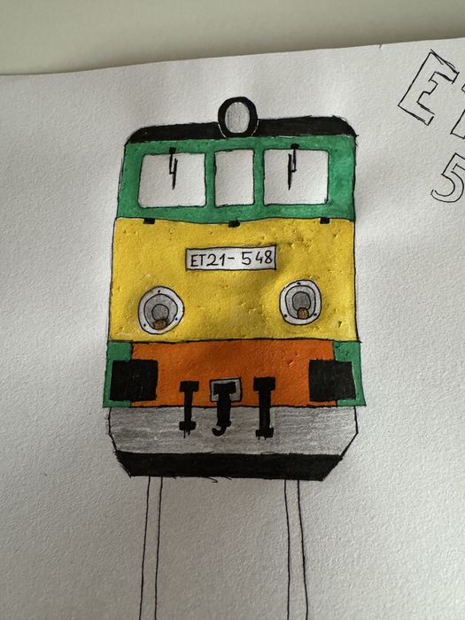 Rysunki pociągów na zamównienie