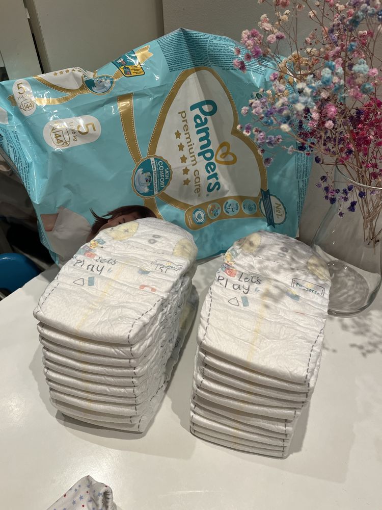 Nowe pieluchy Pampers premium care 5 20 szt