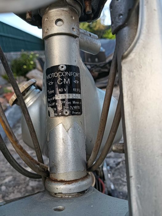 Mobylete marca Confort de 1970