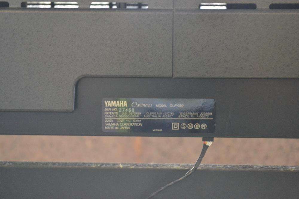 Yamaha Clavinova Clp. 350 Advenced Wave Memory Awm