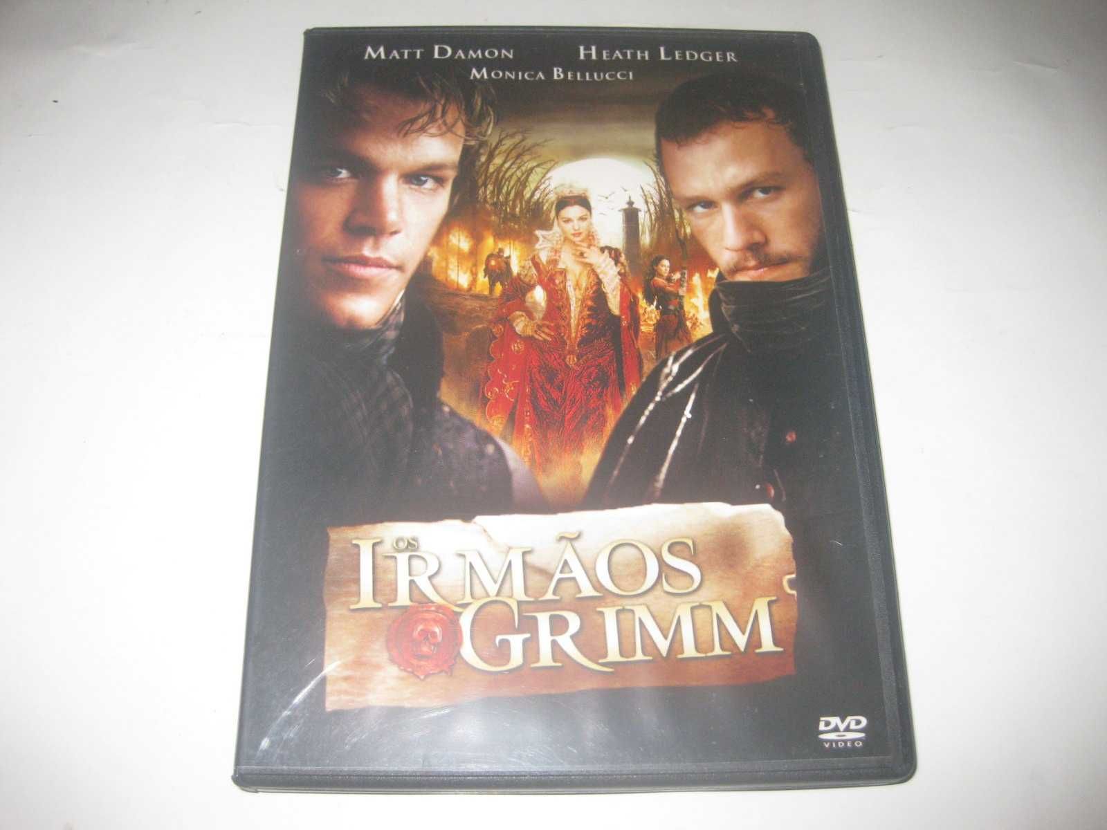 DVD "Os Irmãos Grimm" com Matt Damon