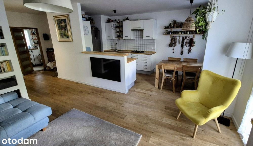 Przestronne mieszkanie z wyjątkowym tarasem. Ursynów, 60 m2