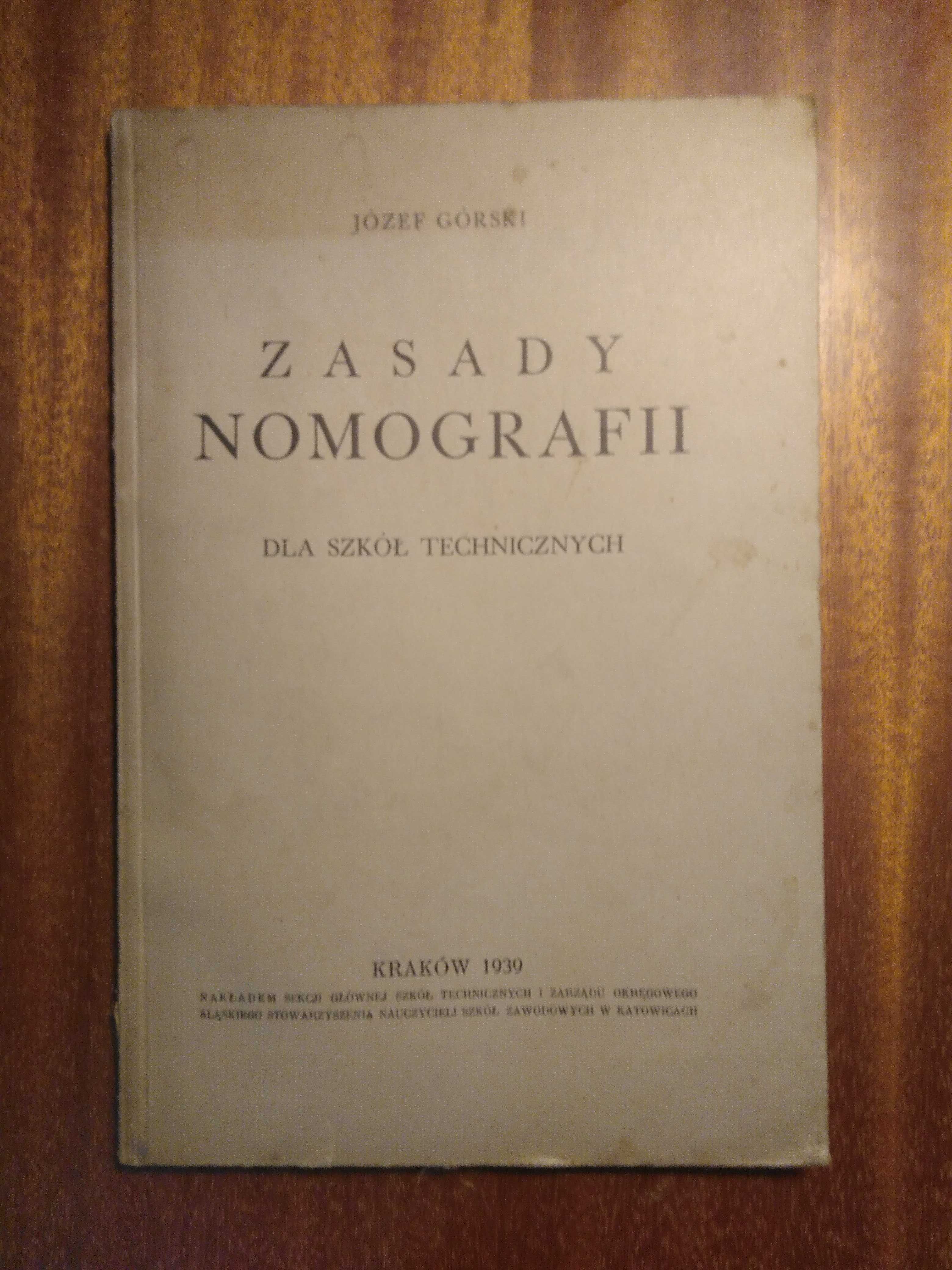 Nomografia - 2 podręczniki - 1937