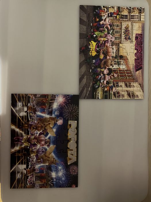 Puzzle popota _ continete 48 peças