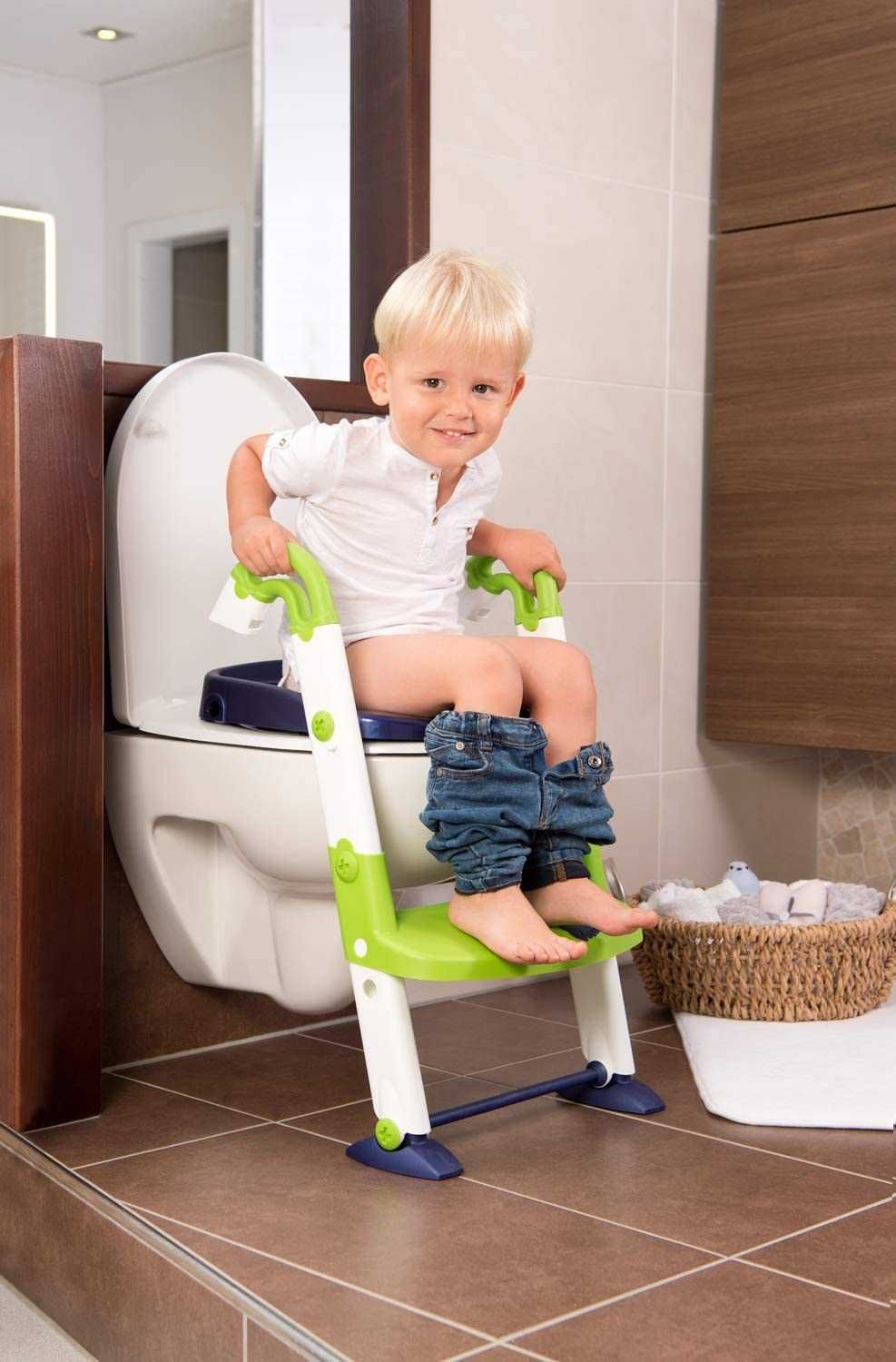 Rotho Babydesign KidsKit 3-w-1 trenażer toaletowy, Deska na toalete