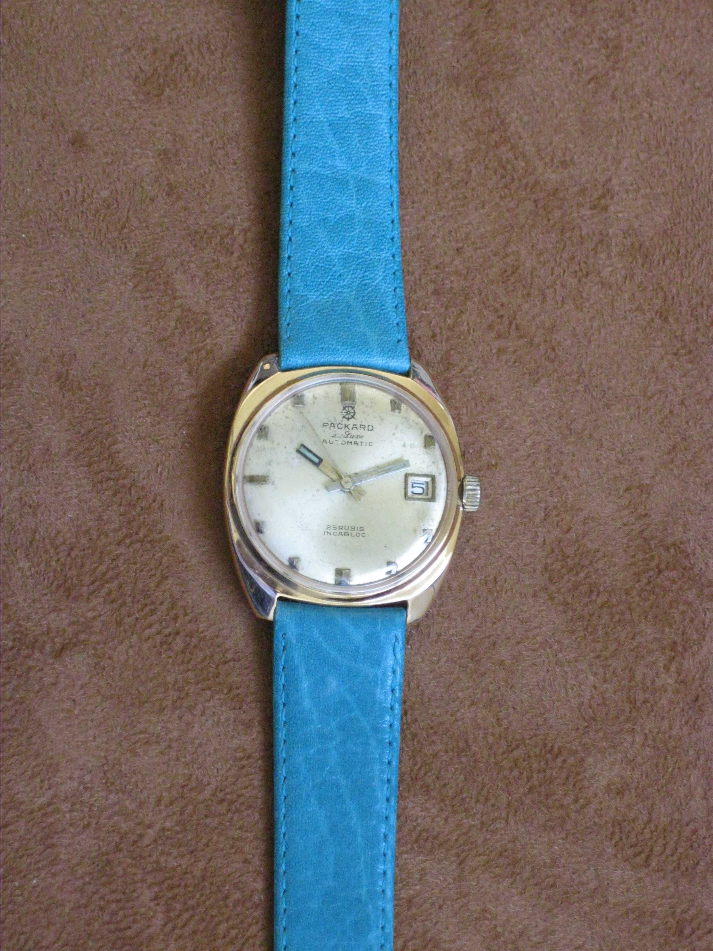 Relógio HM Pulso Antigo Packard-De Luxe-Automatic (RESTAURADO) RP