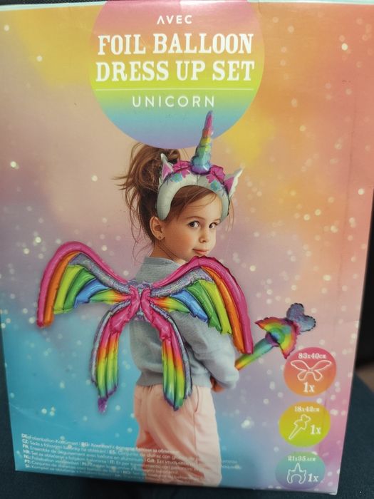 Balon foliowy Jednorożec
