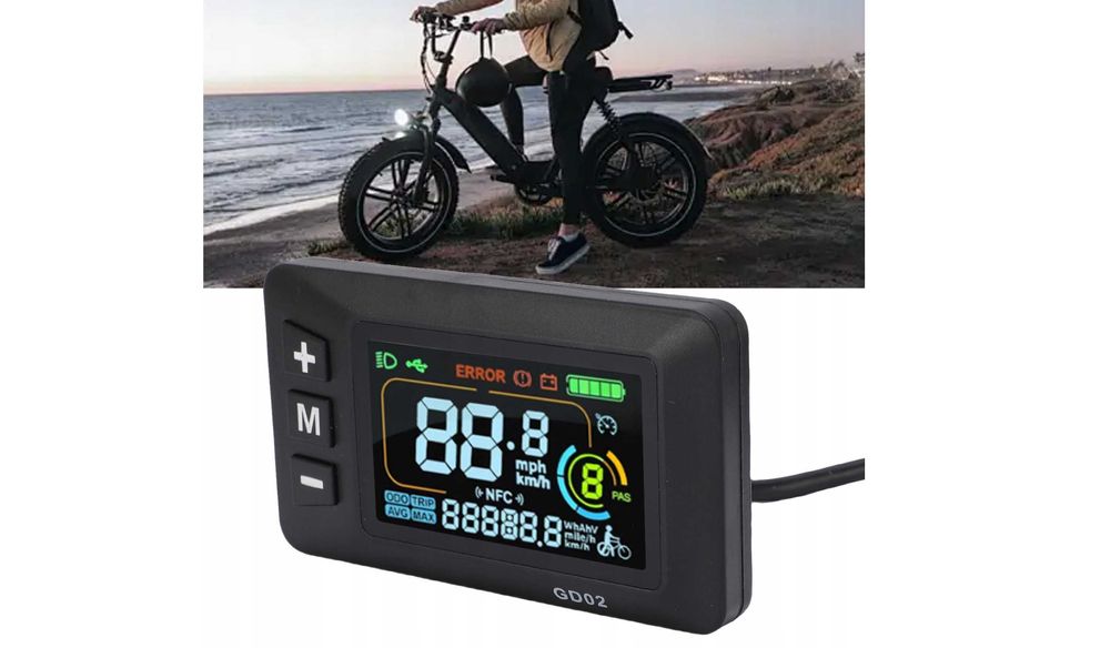 Rower, Hulajnoga, Skuter.Wyświetlacz LCD kolorowy 24V,36V,42V
