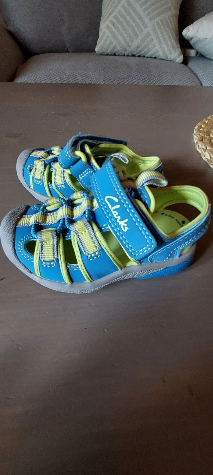 Sandałki Clarks Doodles lekkie wodoodporne do wody