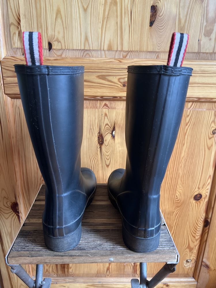 Sprzedam kalosze firmy HUNTER rozmiar 38 zmierzona wkładka 24.5 cm