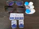 2 x okulary + soczewki gratis -3.5, -2.75 -0.5 180
