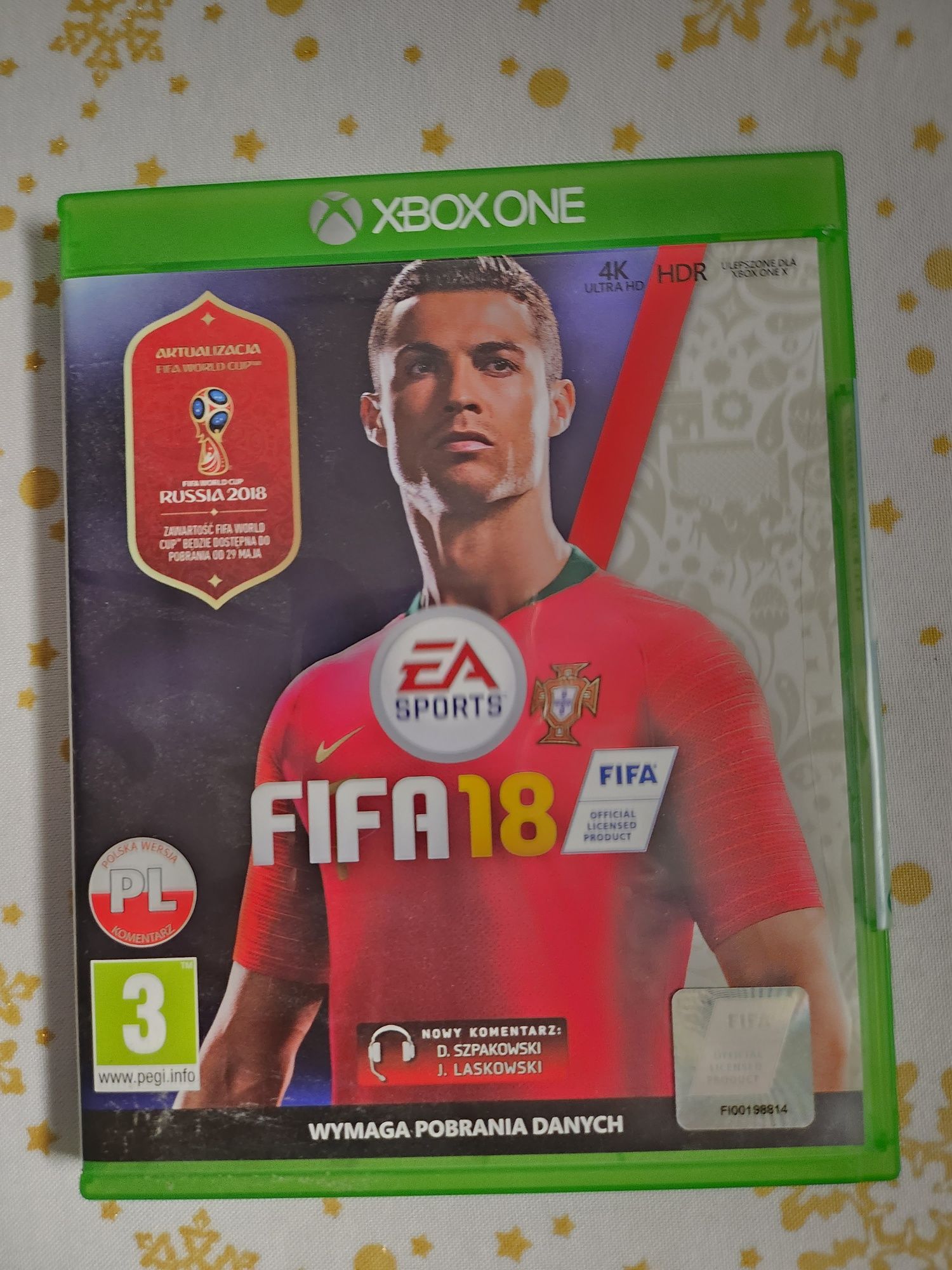 FIFA 18 Xbox one Xbox series pl