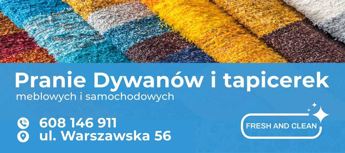 Usługi prania dywanów, wykładzin, tapicerek