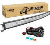RIGIDON  127 cm 648 W smukły prosty Offroad LED Light Bar z 12 V zesta