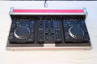 2 x Pioneer CDJ 350 DJM 350 Flight Case Konsola Zamiana 400/700/800