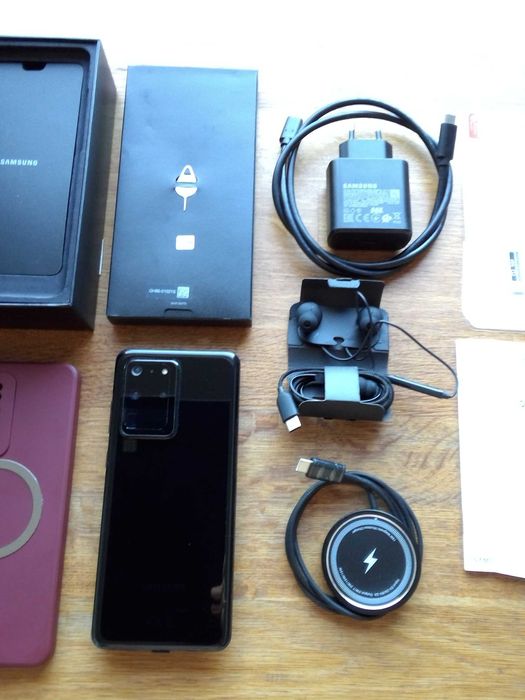 Samsung Galaxy S20 Ultra 5G 12/128GB Black Mega Zestaw