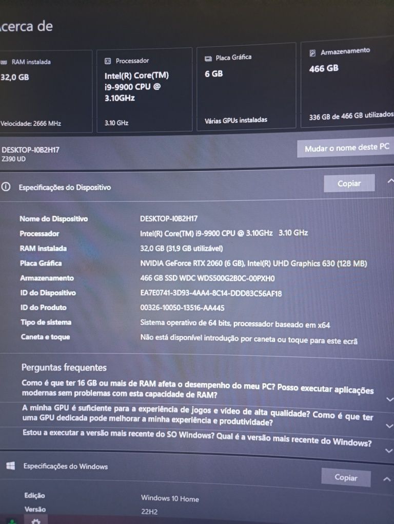 Computador gaming