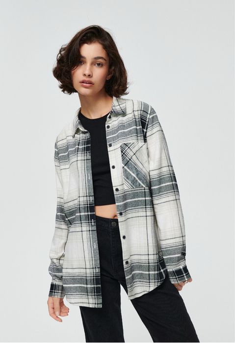 Бавовняна сорочка в клітинку House brand та Colin's