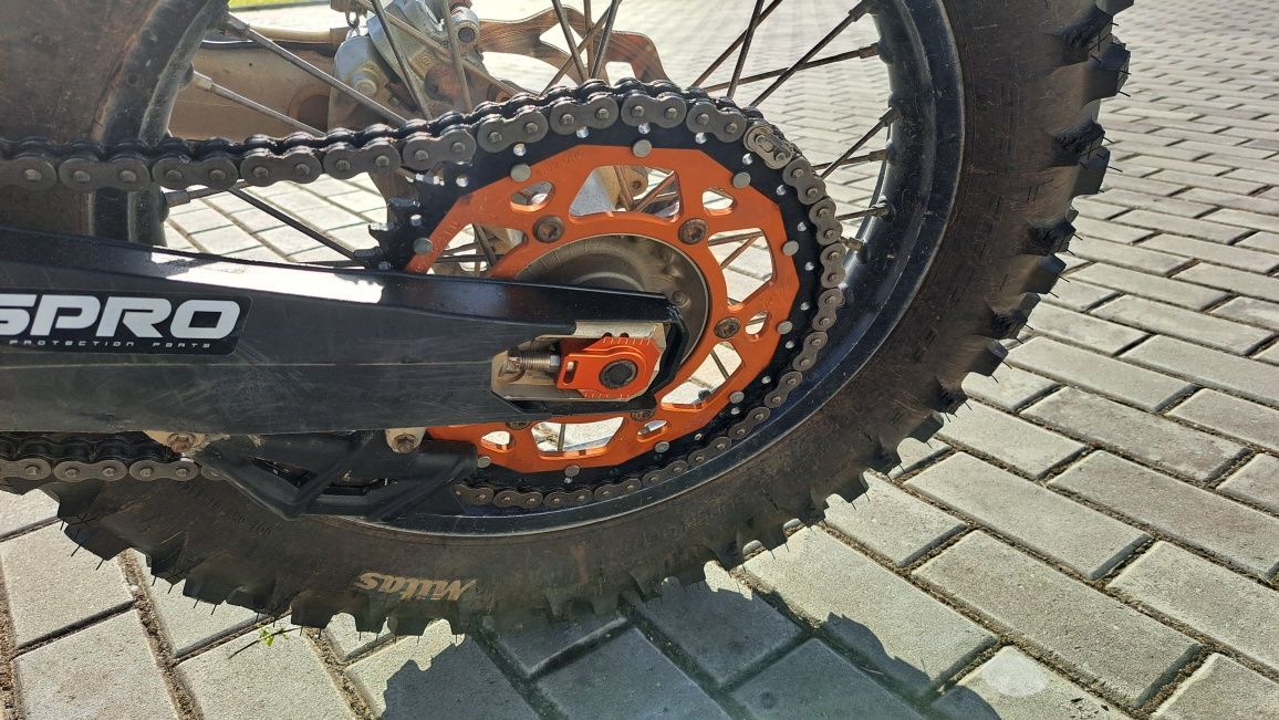 KTM 450 EXC-R matriculada 2010 jantes supermotard averbadas