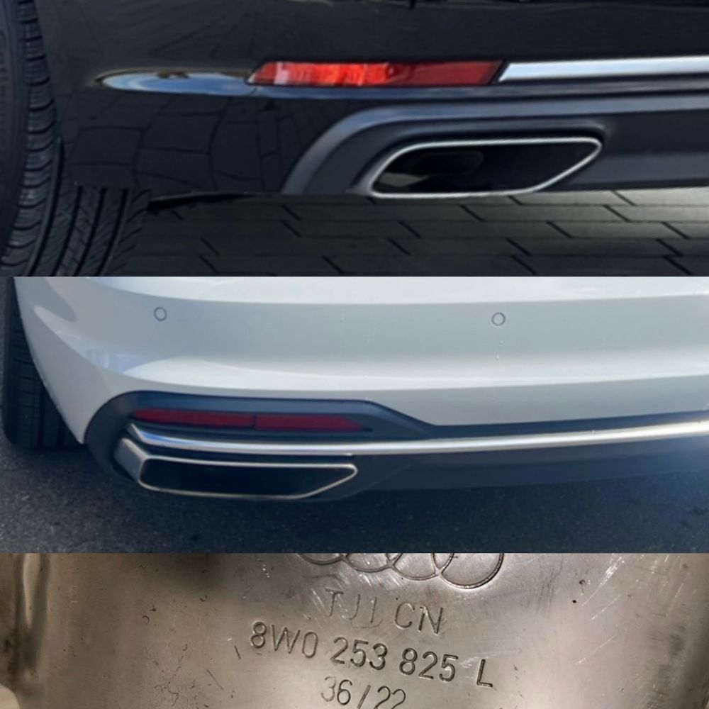 Насадка глушителя Левая Audi A4 B9 (2017-2024г.) 8W0253825L