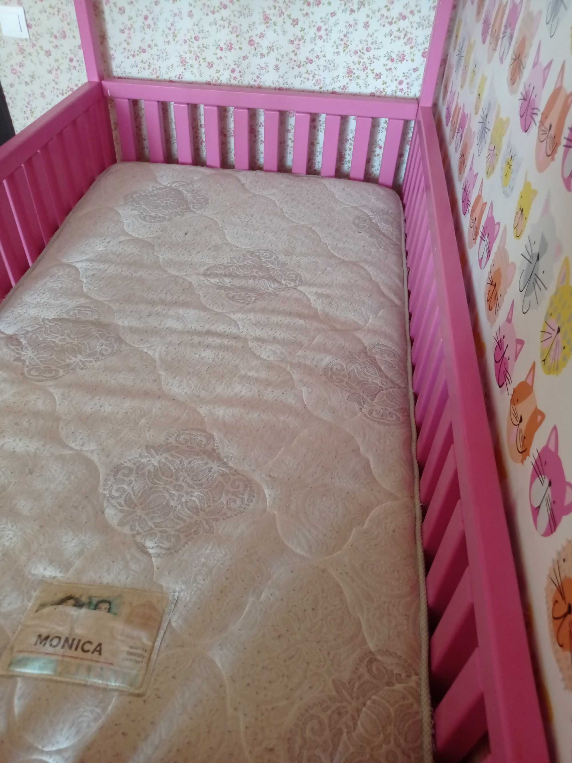 Кроватка домік 190*109 см з матрацем Monica  TM Matro Luxe