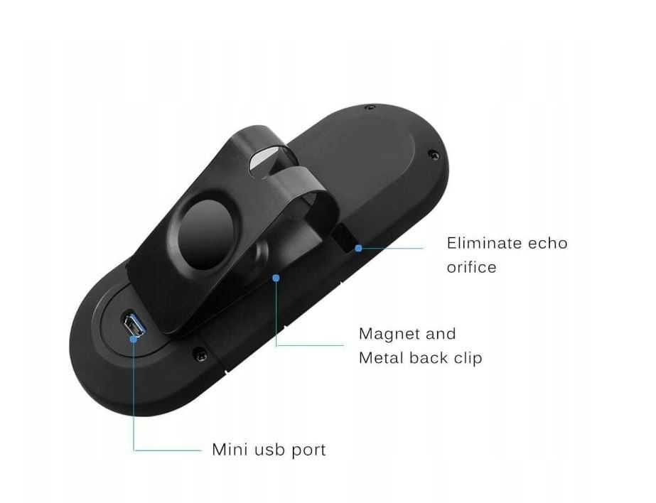 Zestaw głośnomówiący do samochodu BLUETOOTH 5.0 EDR
