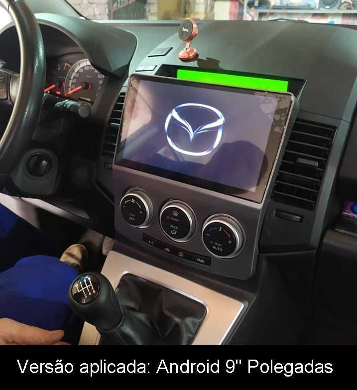 (NOVO) Rádio 2DIN • MAZDA 5 (2005 a 2015) • Android GPS [4+32GB]