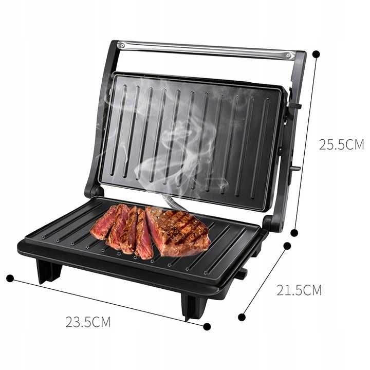 kontaktowy GRILL ELEKTRYCZNY Maragall E345 czarny 750 W Panini