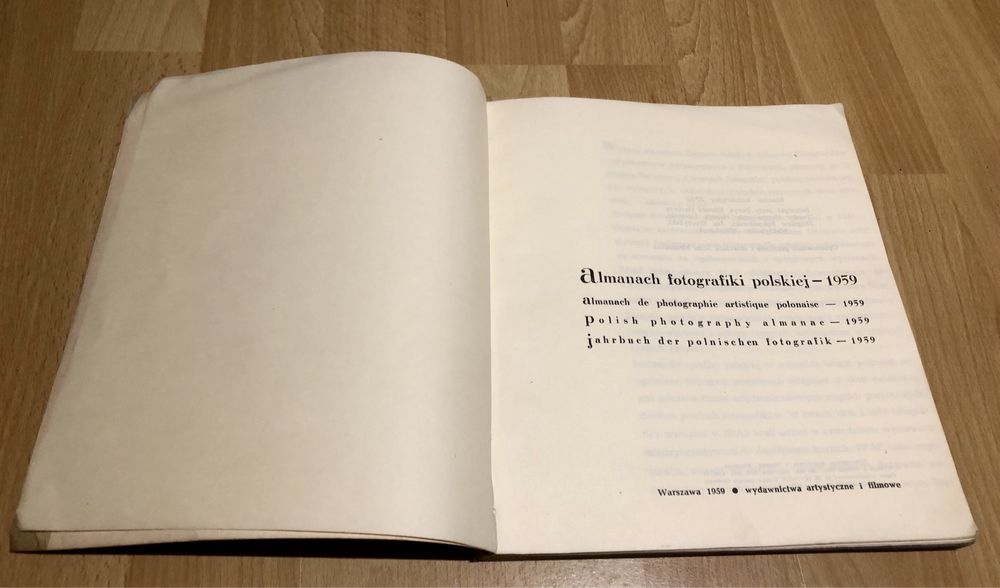 Almanach fotografiki polskiej - 1959